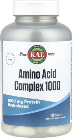 Комплекс аминокислот  KAL Amino Acid Complex 1000mg 100 таб Киев
