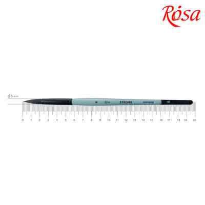 Кисточка для рисования Rosa Синтетика круглая, STREAM 132, № 6 (4823098517184) Винница