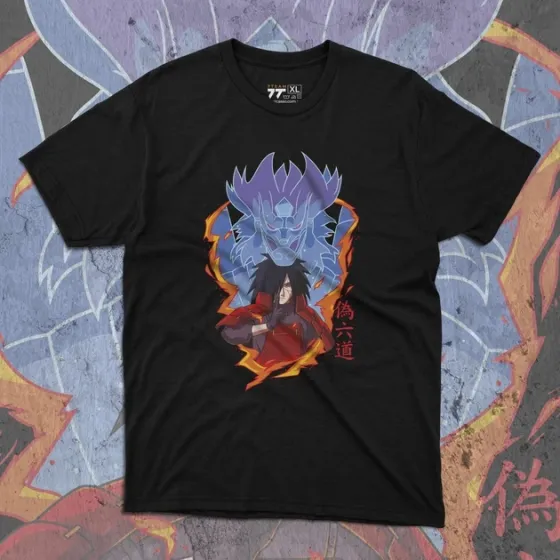 Футболка чоловіча з  принтом Наруто Мадара Сусано Розмір 48 Дніпро