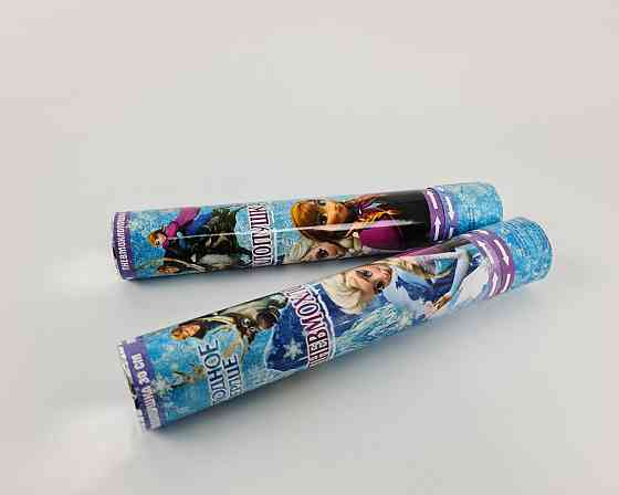 Хлопушка пневматическая Холодное сердце, длина 30 см (хл холодное сердце 30 см) (1 пачка) Харьков