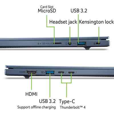 Ноутбук Acer Swift Go 14 SFG14-75 (NX.JNBEU.004) Винница