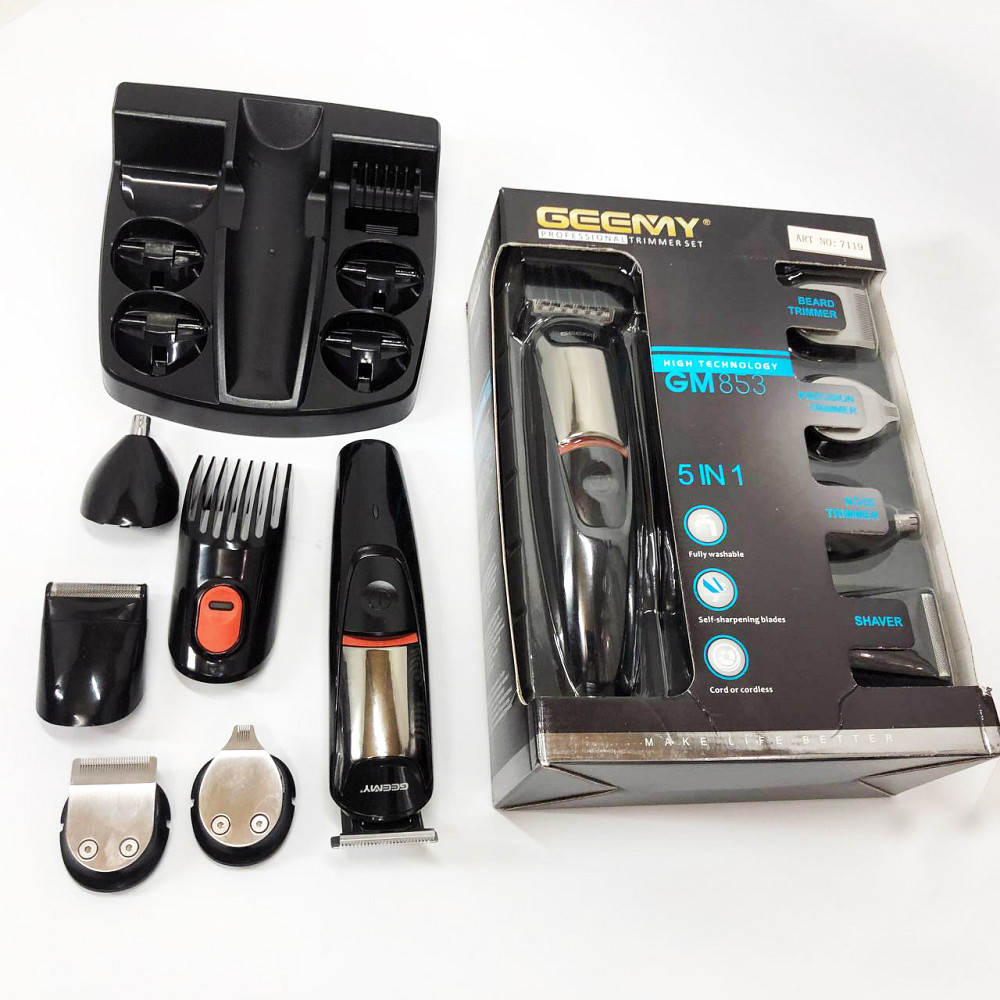 Машинка для стрижки с мощным аккумулятором, Профессиональный беспроводной триммер MI-36 Львов - изображение 6