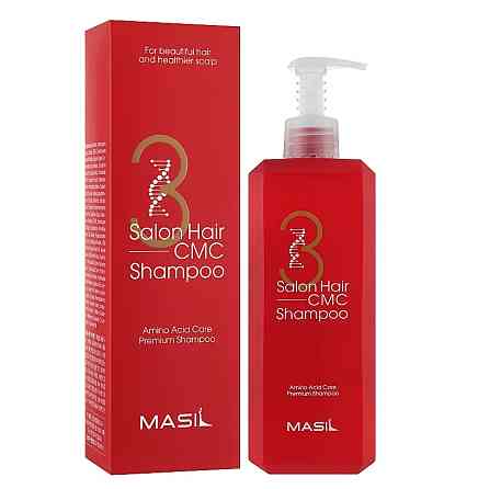 Відновлюючий шампунь з амінокислотним комплексом 3 Salon Hair CMC Shampoo Masil 500 мл Київ