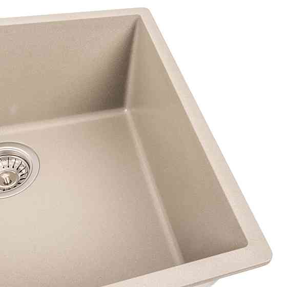 Гранітна мийка для кухні VALESO OASIS 5444 матова Титан Коломыя