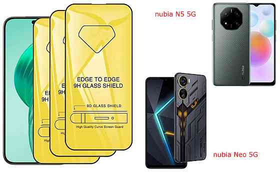 Защитное стекло DefenzoGlass для nubia N5 5G, nubia Neo 5G – двойная прочность Киев