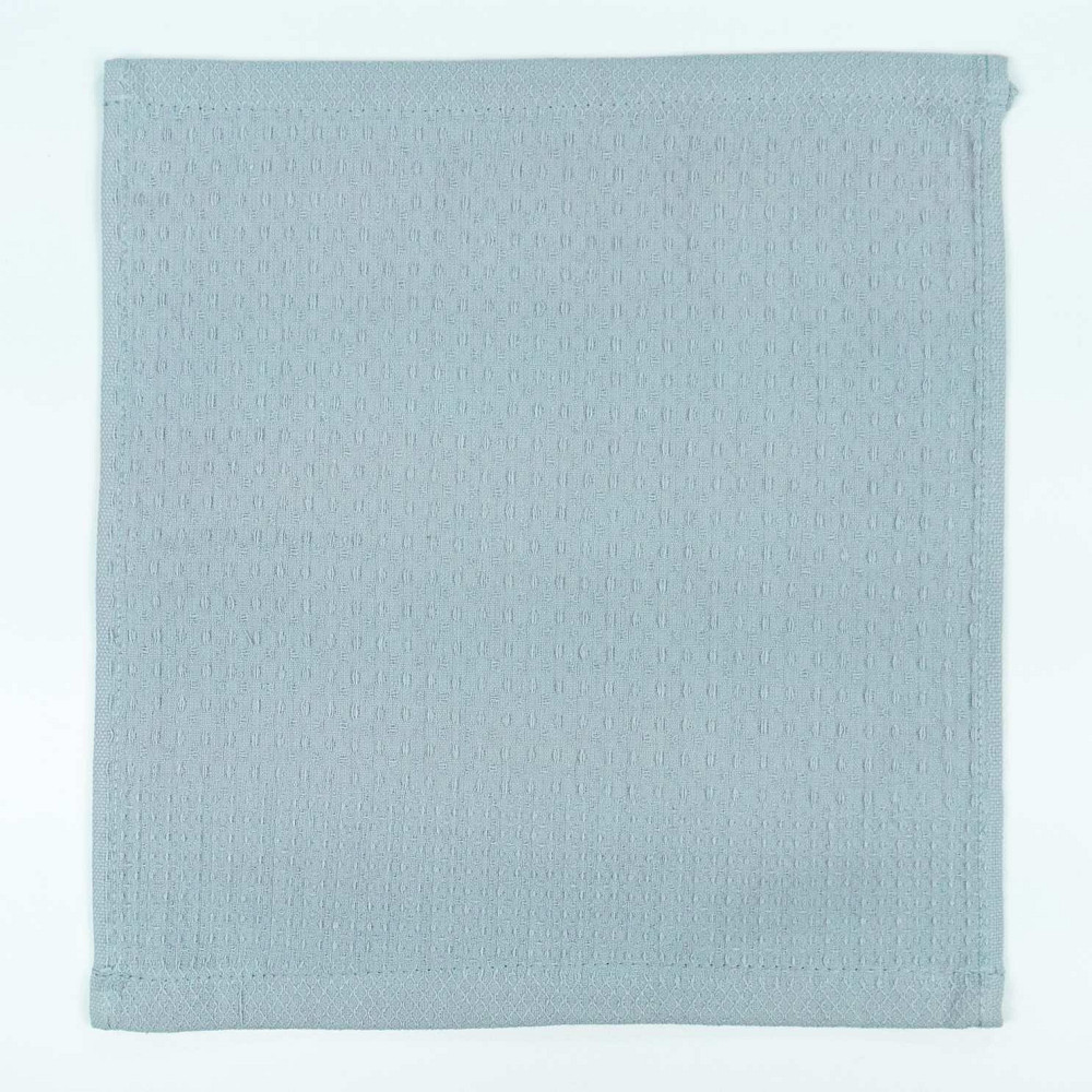 Вафельний рушник для кухні YouStar 30х30 см 220г/м2 (Блакитний) Суми - фото 1