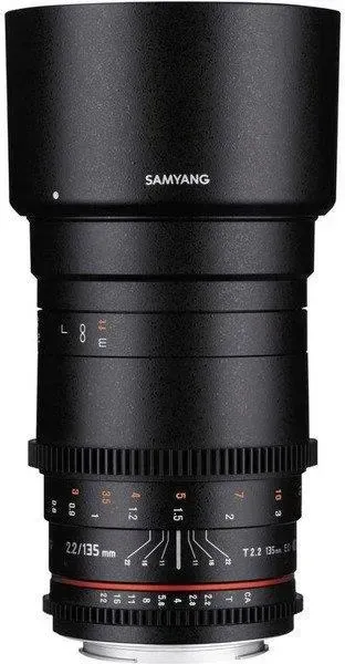 Объектив Samyang 135mm T2.2 ED UMC V-DSLR (Canon) Киев - изображение 1