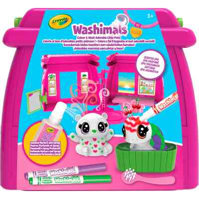 Набір для творчості Crayola Washimals Спа салон (ароматизований) (74-7475) Вінниця