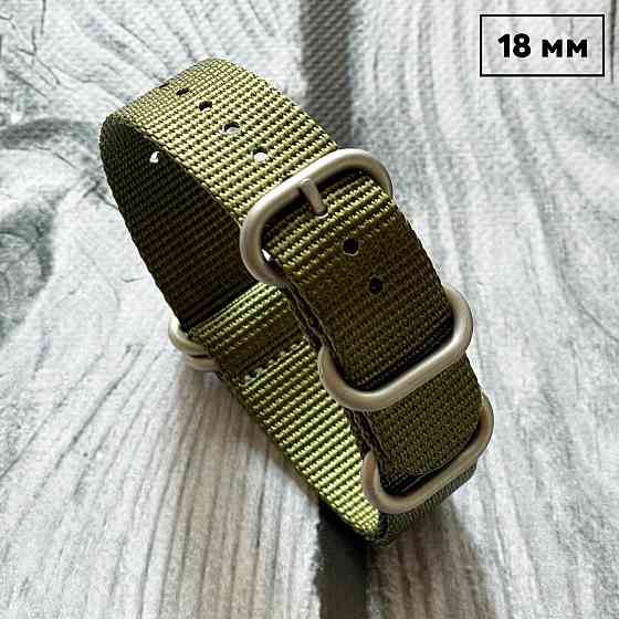 Ремешок Nato Green 18 мм SBR Киев
