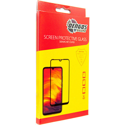 Стекло защитное Dengos Full Glue iPhone 14 Pro Max (TGFG-270) Винница - изображение 4