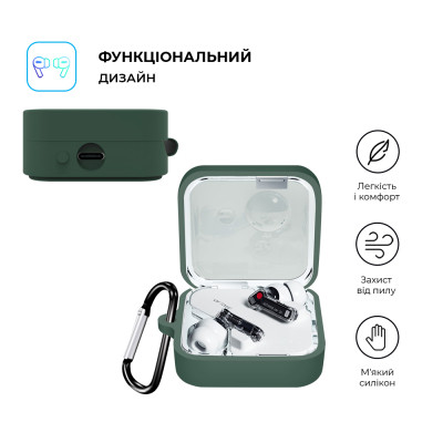 Чохол для навушників Armorstandart Hang Case для Nothing Ear (2) Pine Green (ARM75400) Вінниця - фото 2