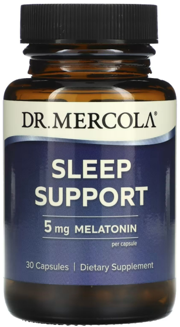 Поддержка сна (мелатонин 5мг) Dr. Mercola Sleep Support 30 капс Киев - изображение 1