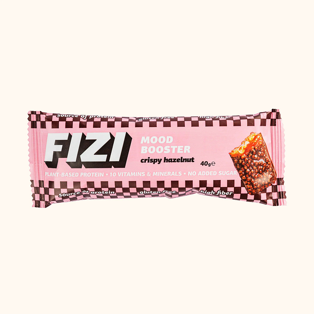 Батончик Fizi MOOD BOOSTER Crispy Hazelnut 40g Луцьк - фото 1