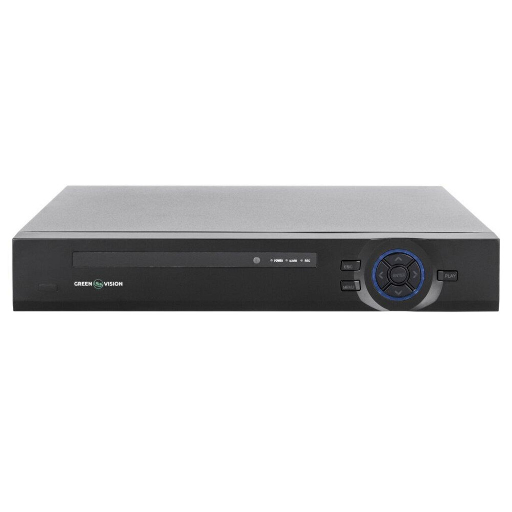IP відеореєстратор 32-канальний 8MP NVR GreenVision GV-N-S014/32 (Lite) Київ - фото 1
