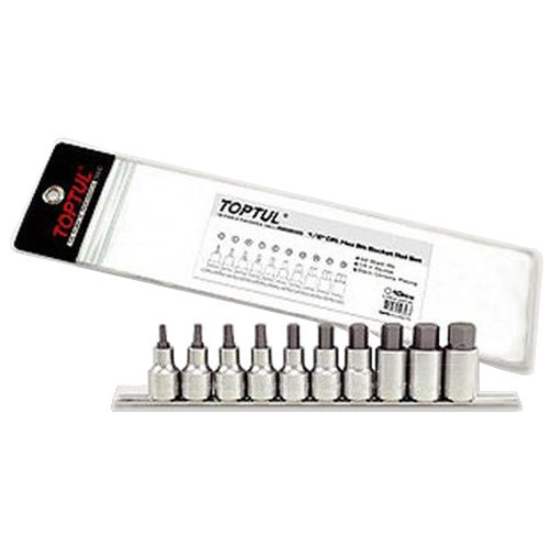 Набор головок-бит шестигранников дюймовых TOPTUL 12ед. GAAQ1208 Одесса - изображение 1