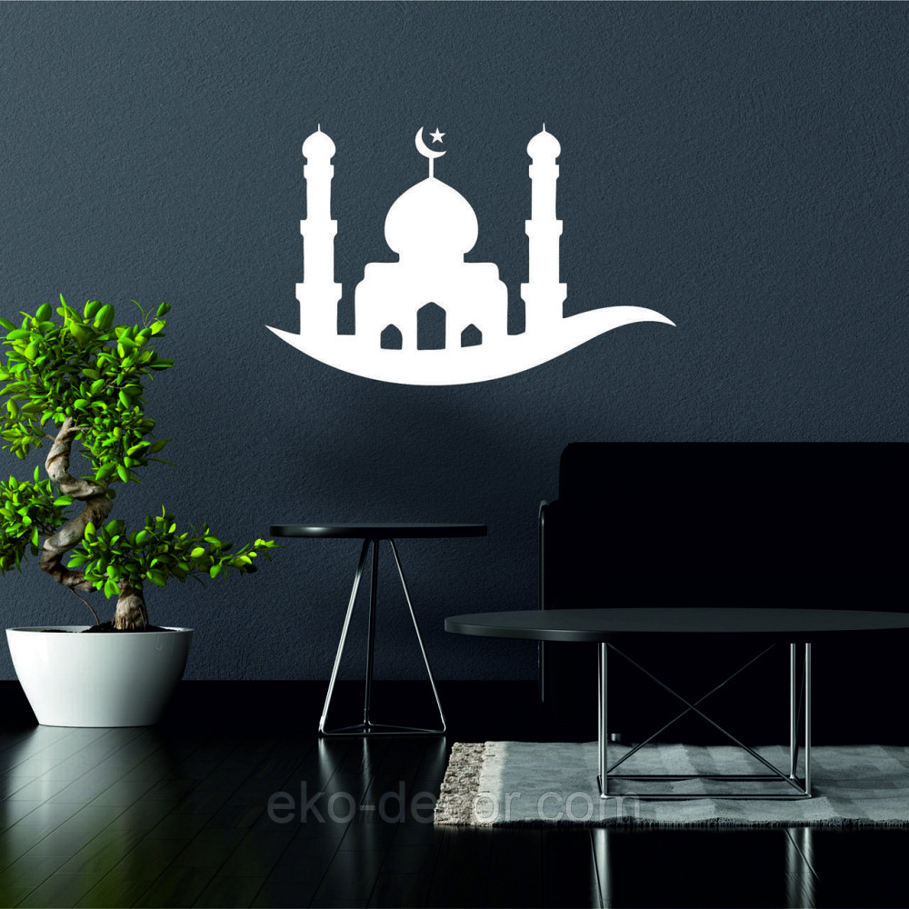 Декоративное настенное Панно «Ислам» Декор на стену 110*71 см, Белый Киев - изображение 2