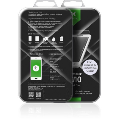 Скло захисне Vinga для Doogee MIX Lite (VTPGS-DMIXL) Вінниця - фото 3