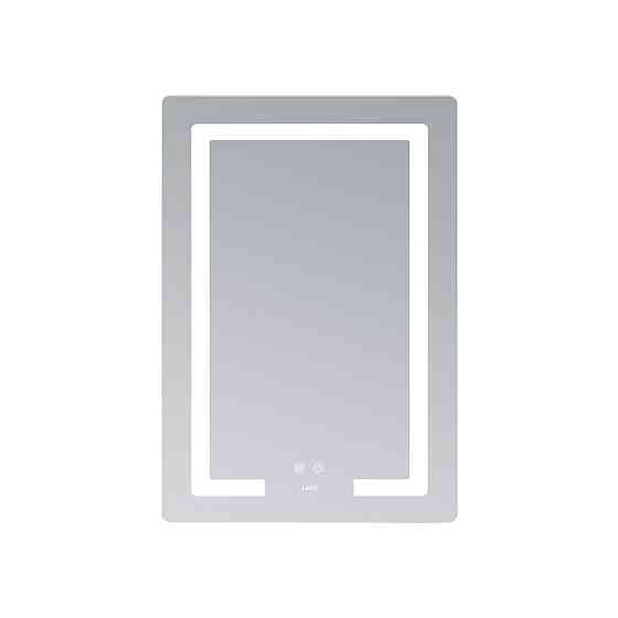 Дзеркало Lidz Kubis (KU2) 600х800 з LED-підсвіткою Touch, з антизапотіванням, з димером, рег. яскравості LD78LF937608048449 Київ