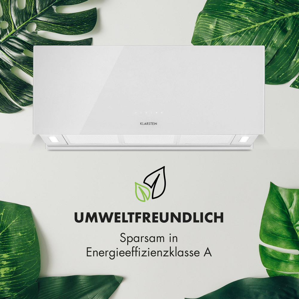 Люстра XL островная вытяжка 90 см циркулирующий воздух 590 м³/ч LED сенсорный белый белый (Германия, читать Ровно - изображение 3