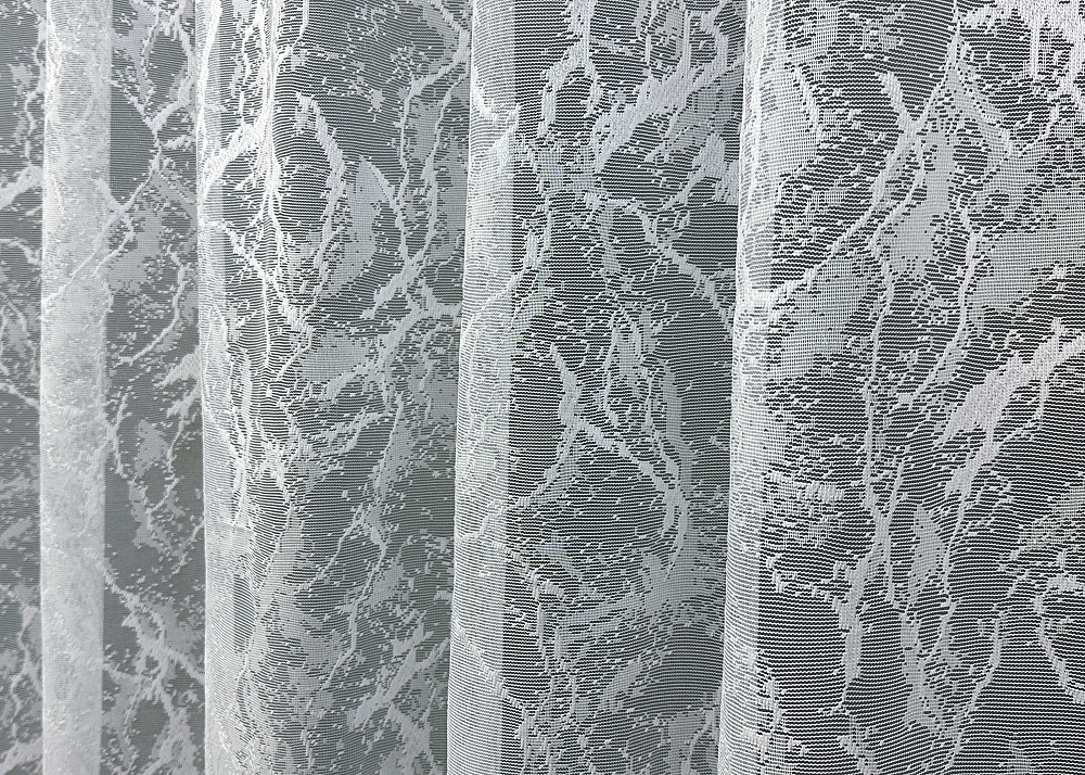 Тюль жакард "Преміум" колір білий 1783т Київ - фото 3