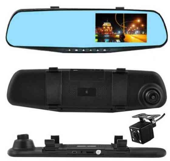 Дзеркало відеореєстратор DVR L900 Full HD з камерою заднього виду Вінниця