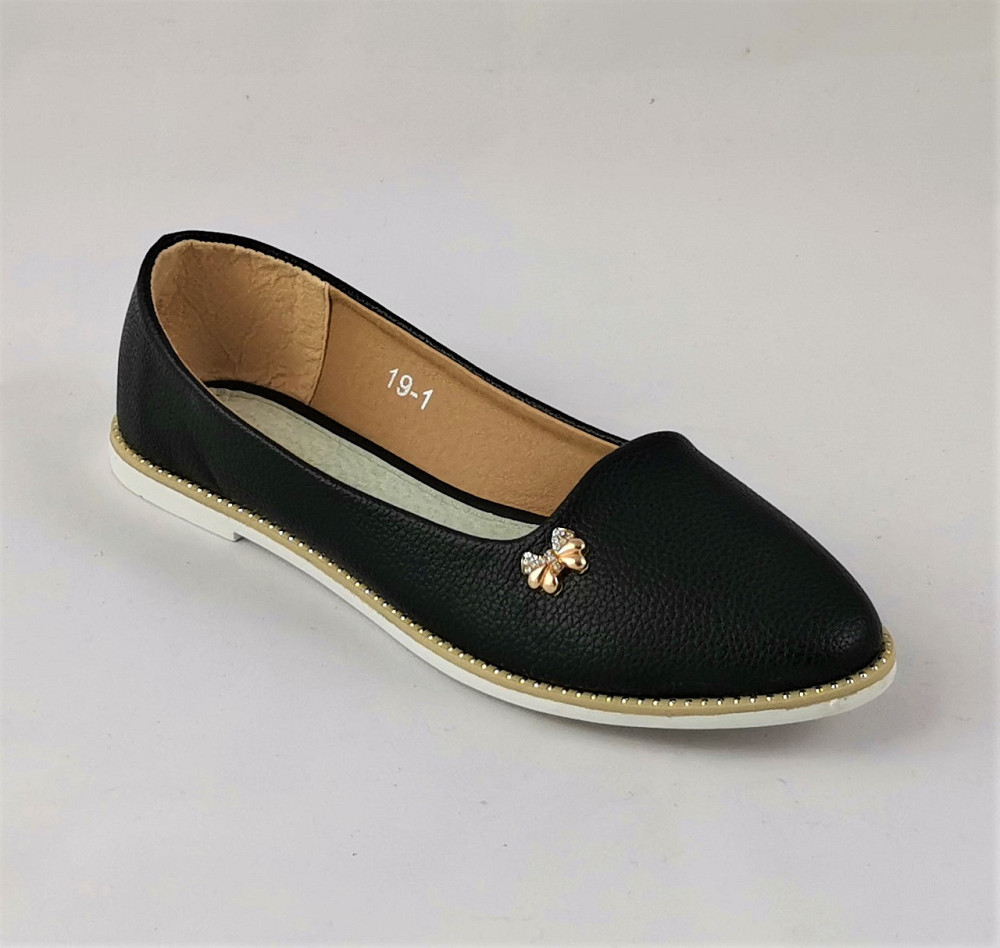 .Жіночі Балетки Чорні Мокасини Туфлі (розміри: 36) - 19 Дніпро - фото 2