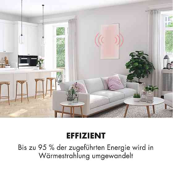 Інфрачервоний нагрівач Wonderwall 60 60x100 см 600 Вт тижневий таймер IP24 60x100 см (Німеччина, читати Рівне