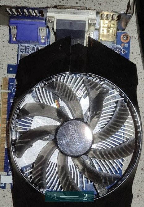 Відеокарта: GIGABYTE GeForce GT 640 2Gb. DDR3. Київ - фото 1