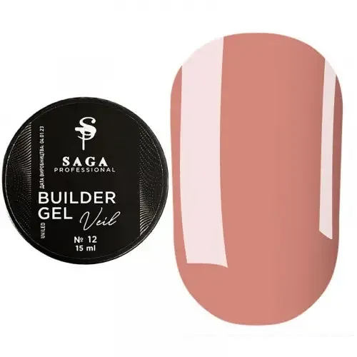 Гель для наращивания Saga Veil Gel 12 Киев - изображение 1