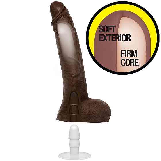Фаллоимитатор Doc Johnson Jason Luv 10 Inch Cock, со слепка пениса, Vac-U-Lock, диаметр 5,1 см Sex Aura Киев