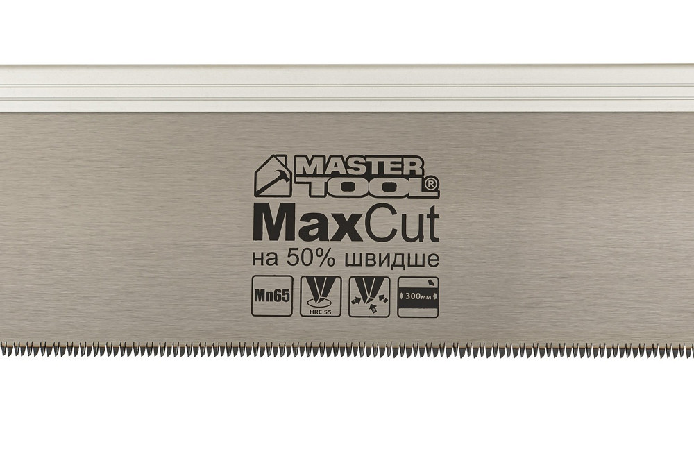 MASTERTOOL Ножівка пасувальна MASTERTOOL 12TPI MAX CUT 300 мм загартований зуб 3-D заточування Киев - изображение 2