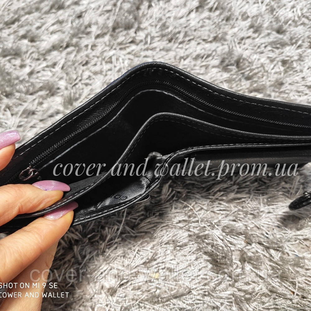 Кожаный мужской кошелек портмоне с открытым карманом Marco Coverna MC 22-203 Киев - изображение 8