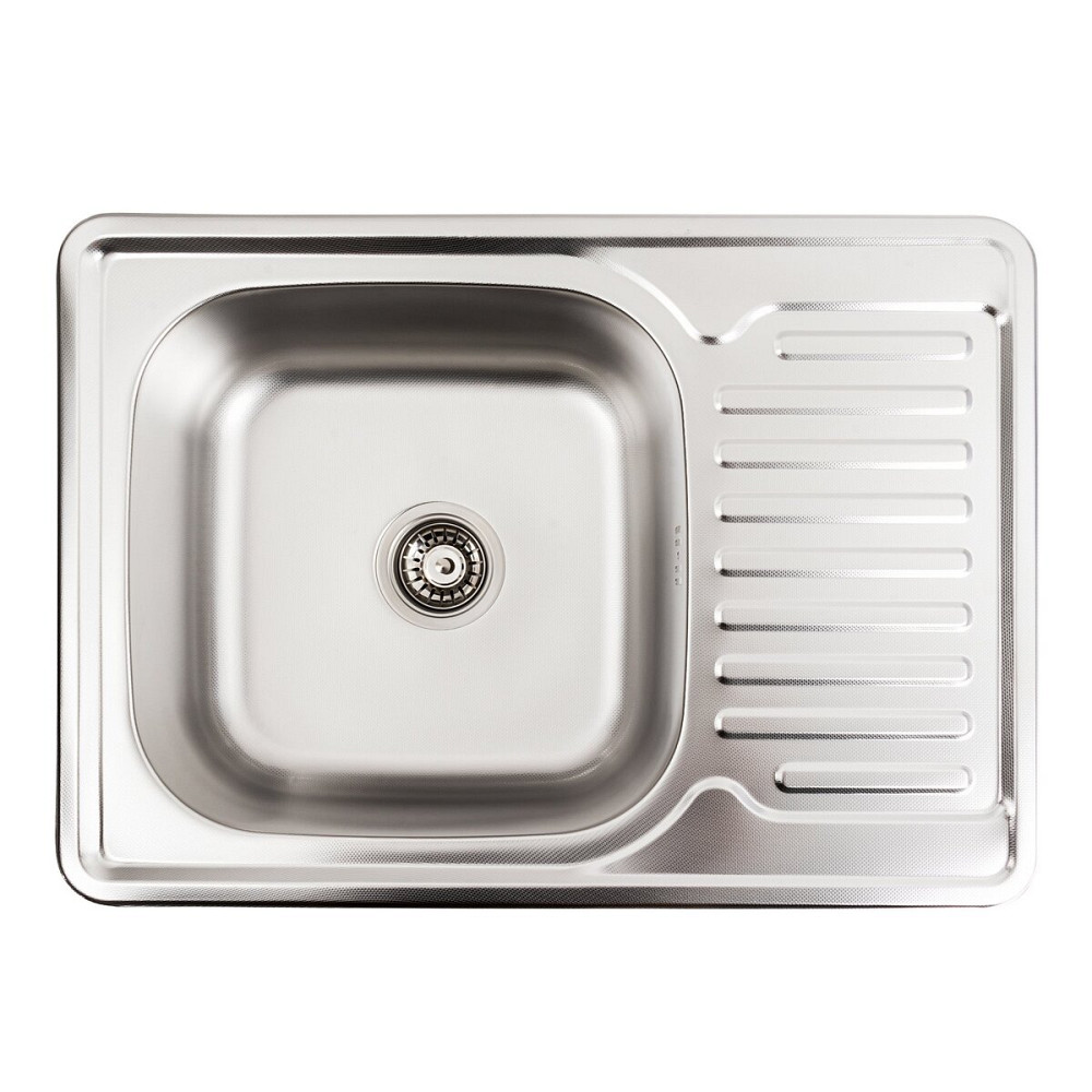 Кухонна мийка з нержавіючої сталі Valeso 7050 ДЕКОР (0,8/180 мм) Коломыя - изображение 7