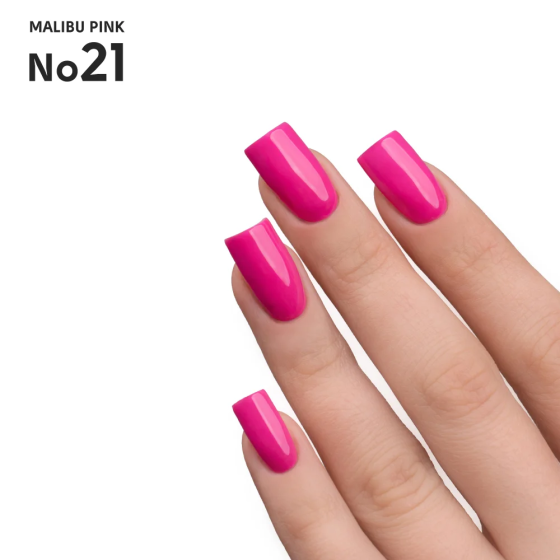 Гель-лак для ногтей 21 Malibu Pink Shelly 12 мл Киев