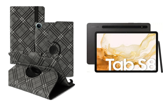 Чехол Spinner360 для планшета Samsung Galaxy Tab S7 Plus T975, цвет Art-Shkira Киев