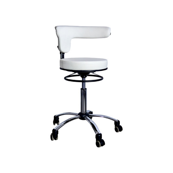 Стілець для майстра з двома регулювальними механізмами  (Цвета в ассортименте) Київ - фото 1