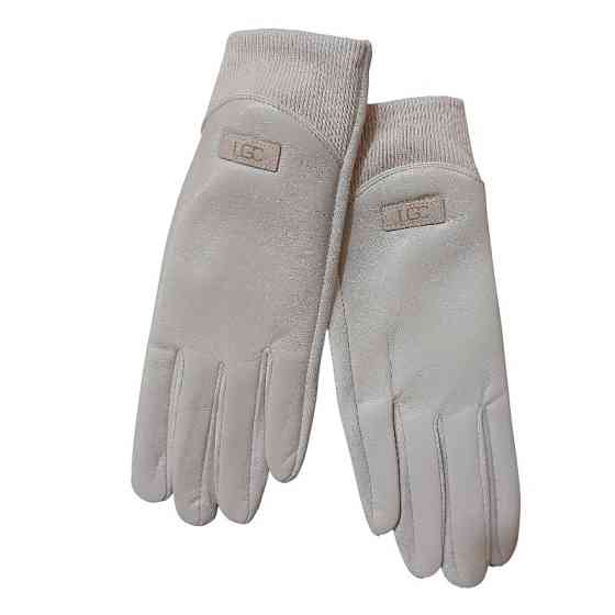 Рукавички жіночі сенсорні one size молочний Київ