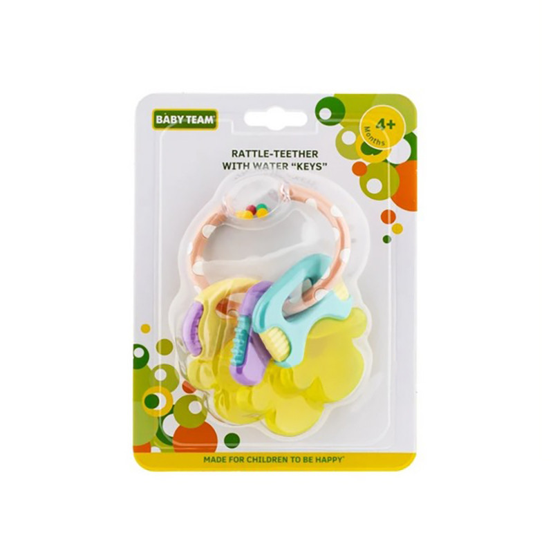 Погремушка-прорезыватель с водой 