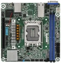 Процессор Asrockrack ASRock EC266D2I, 1xSKT LGA 1700, Intel E-2400, C266, SATA, NVMe, 1xM.2, 2xGbE, IPMI Киев - изображение 1