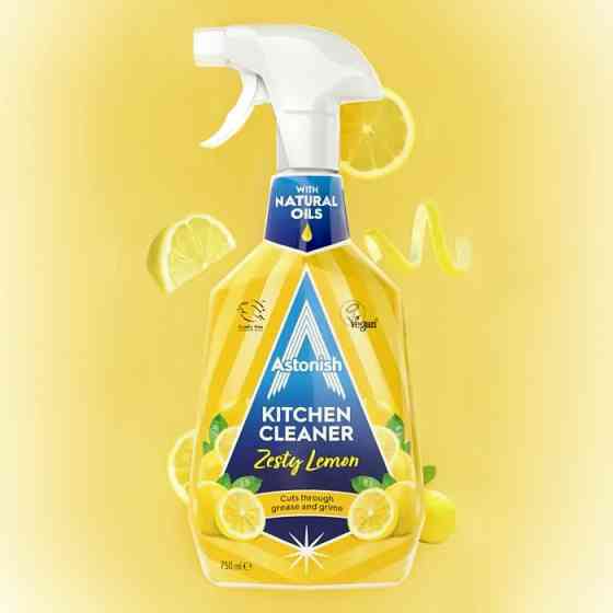 Засіб для чищення кухні спрей Astonish Kitchen Cleaner 750 мл Гостомель