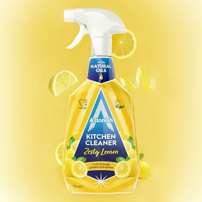 Засіб для чищення кухні спрей Astonish Kitchen Cleaner 750 мл Гостомель - фото 1
