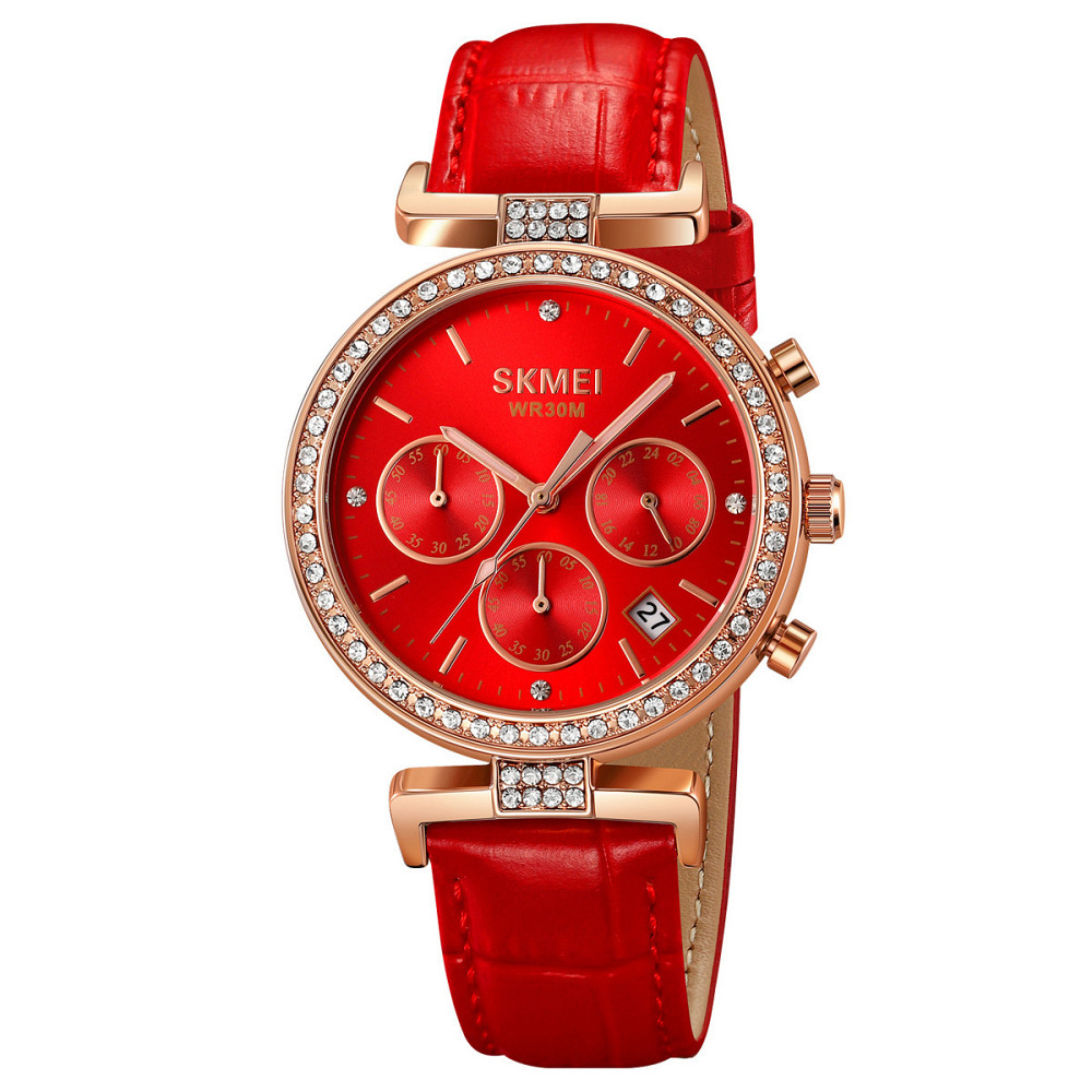 Skmei 2089RGRD Rose Gold-Red Київ - фото 1