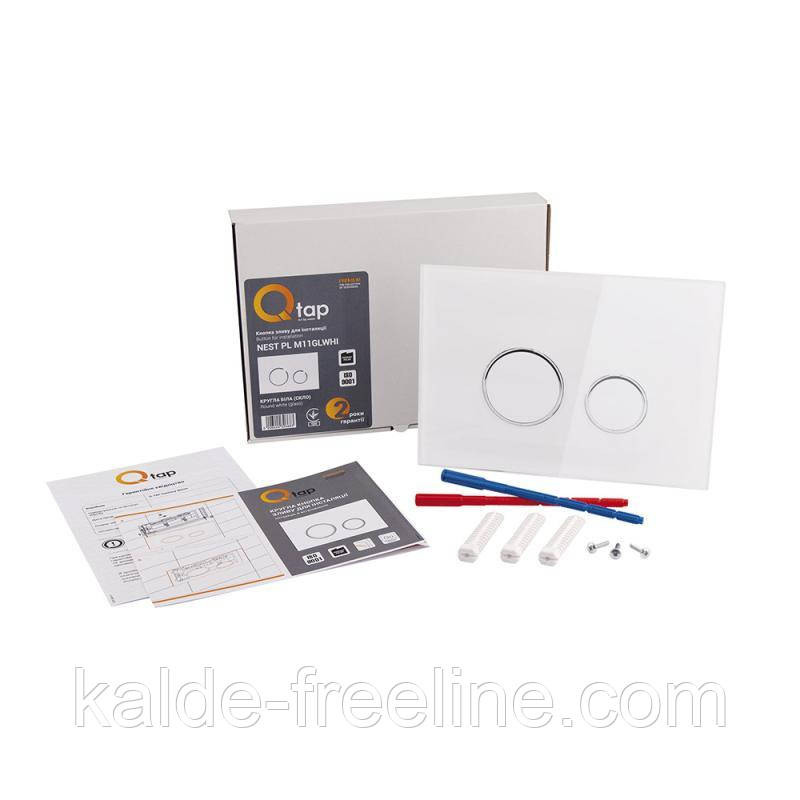 Панель змиву для унітаза Qtap Nest QT0111V1164GW Харків - фото 5