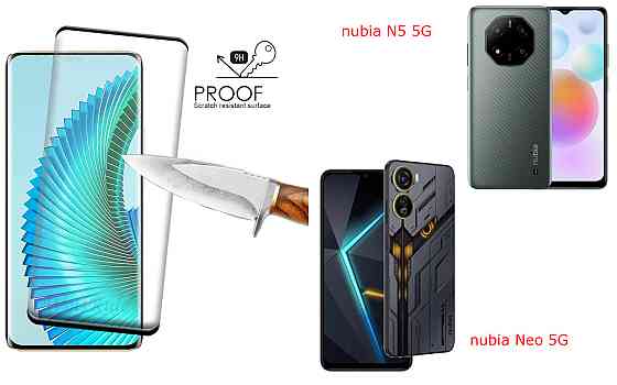 Захисне скло HyperGlass Pro для nubia N5 5G, nubia Neo 5G – максимальна чутливість та захист Київ
