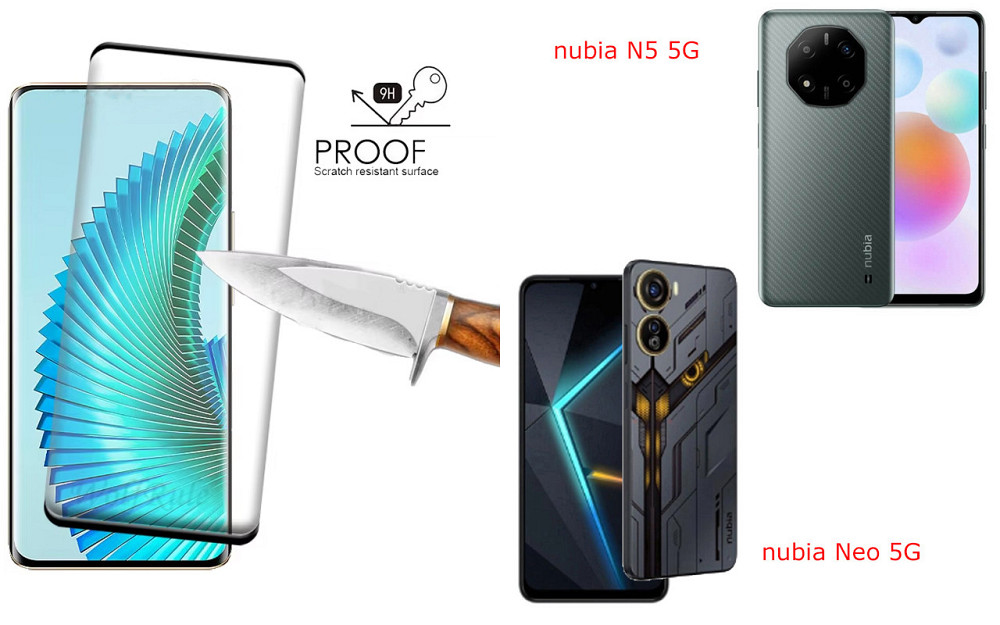 Захисне скло HyperGlass Pro для nubia N5 5G, nubia Neo 5G – максимальна чутливість та захист Київ - фото 1
