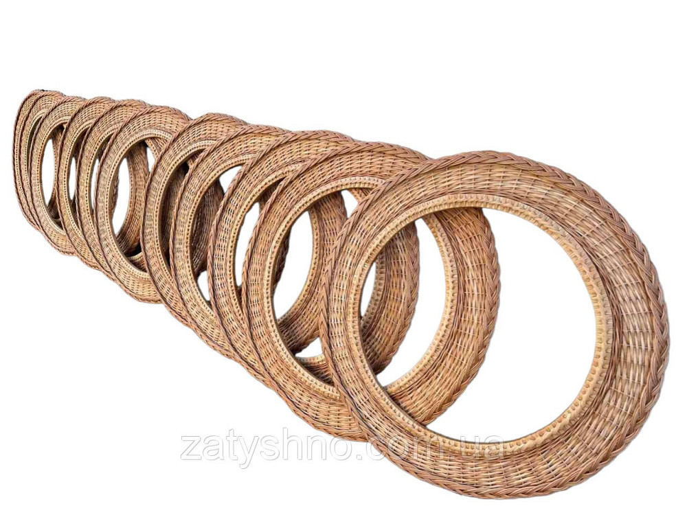 Рамка плетеная для зеркала 80 см Киев - изображение 6