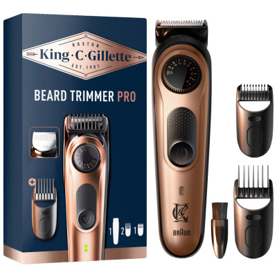 Триммер Gillette King C. Beard Trimmer Pro Для бороды (8700216659659) Винница - изображение 1