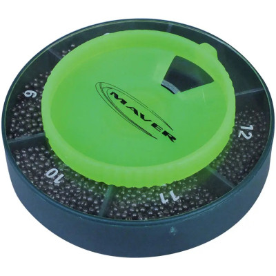 Грузило Maver набір Scatola Pallini Supercalibrati 250g 5/0; 4/0; 0 (1300.34.48) Винница - изображение 1