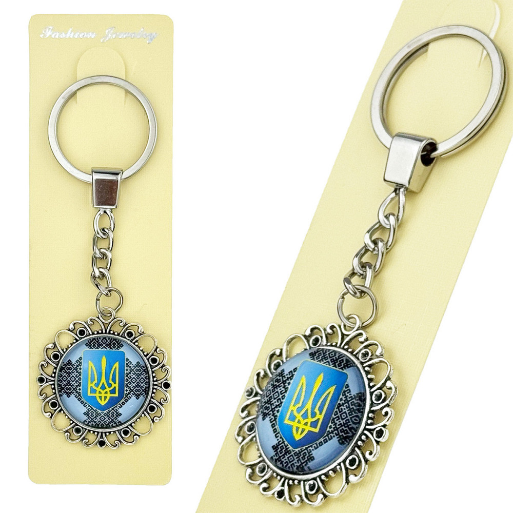 Брелок для ключей патриотический Украина Киев - изображение 1