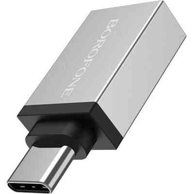 Перехідник OTG USB 3.0 AF to USB-C BOROFONE (6957531090328) Вінниця